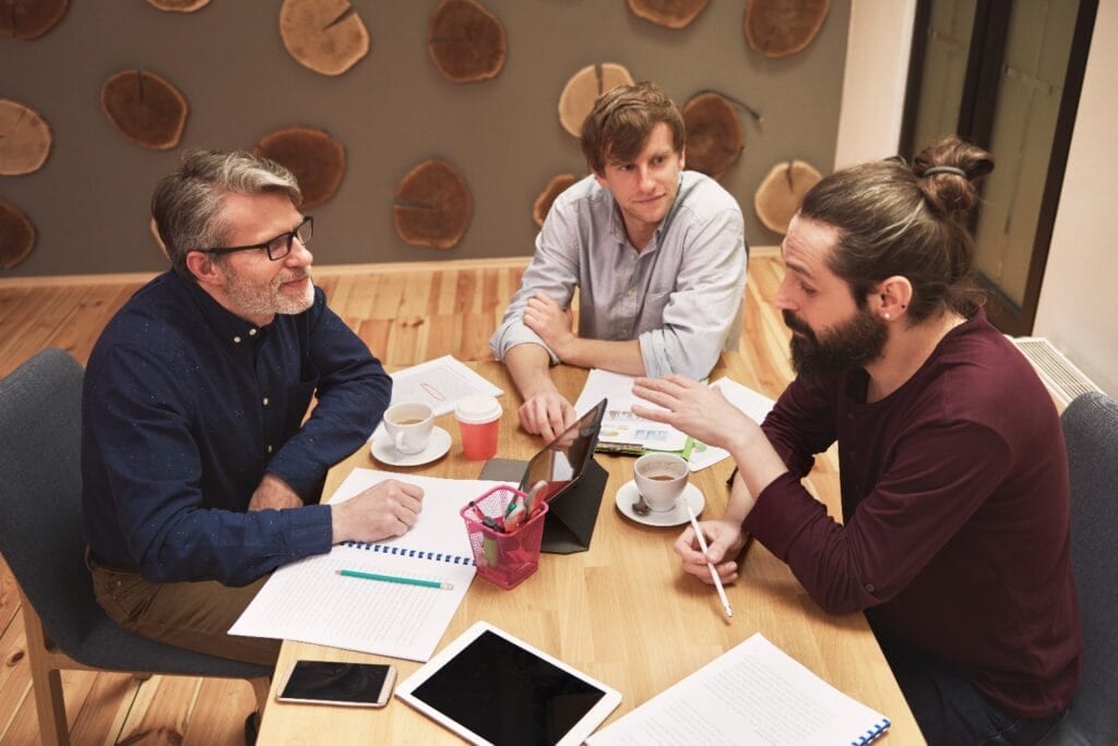 Group Creative People Analyzing Result Work 2 1