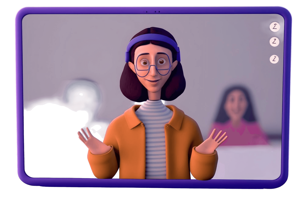 3D Animated Video Call