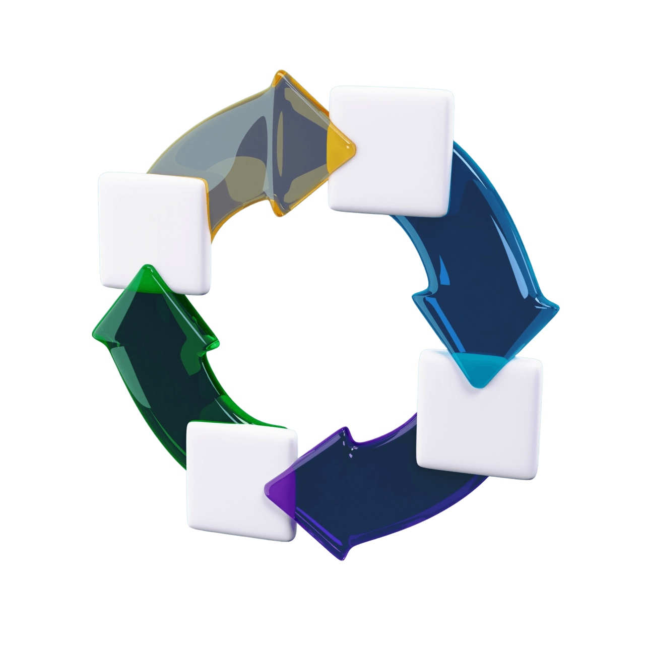 3D Rendering Diagram Icon