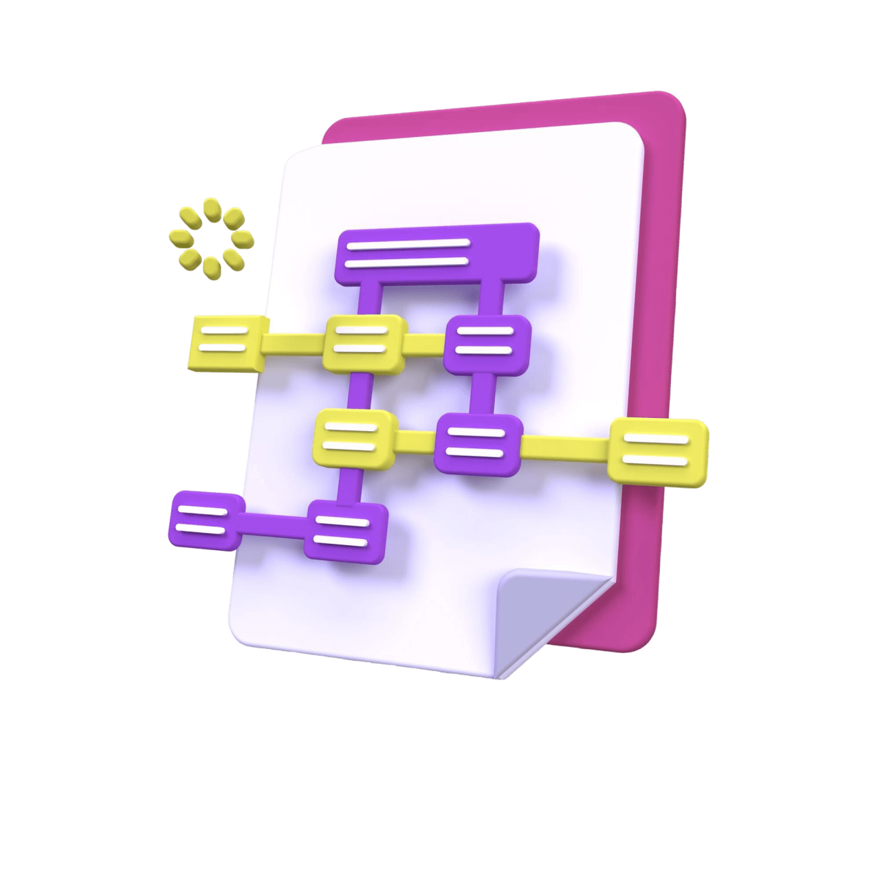 Business Chart Graph Diagram Illustration Background 3D Render Icon Business Idea Concept