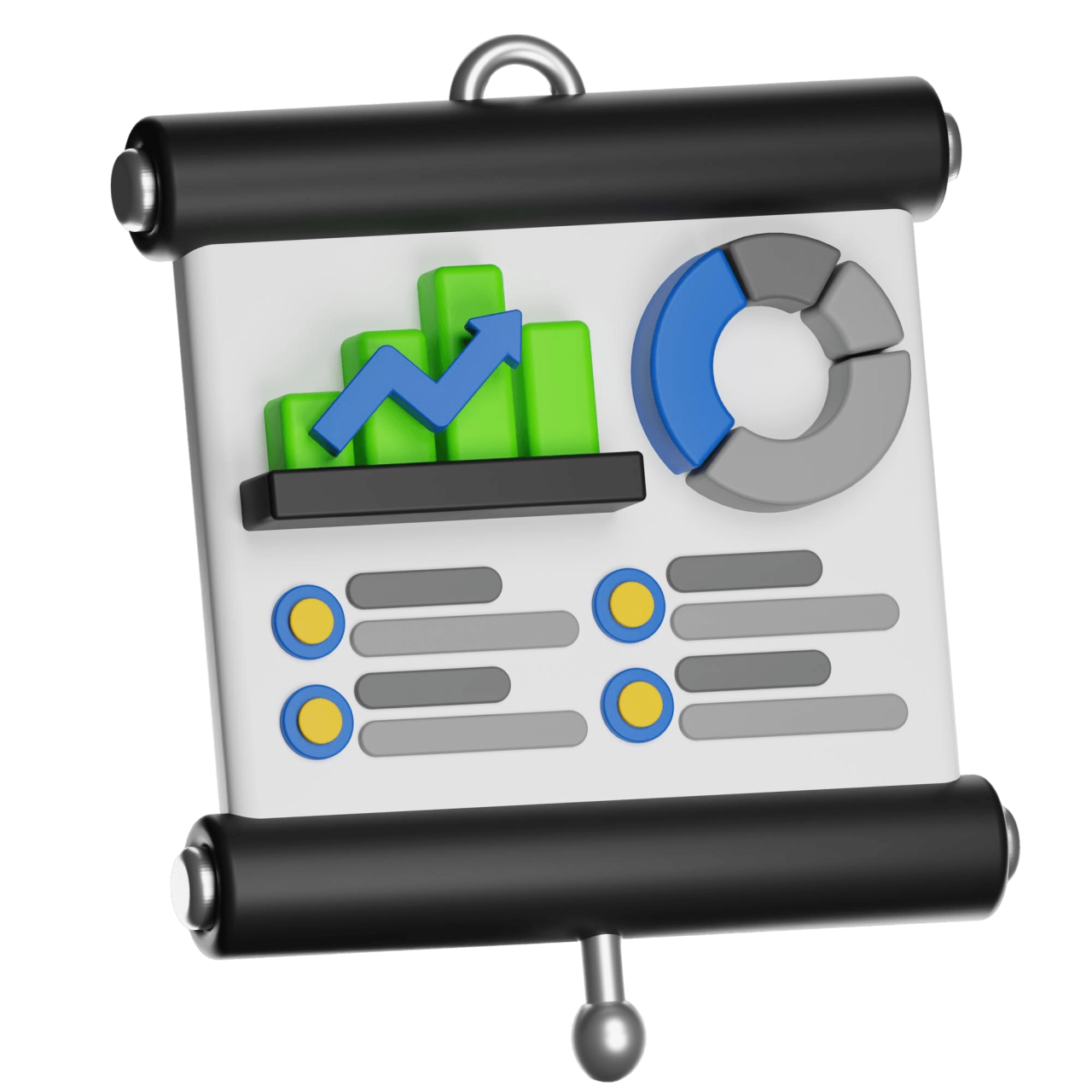 Business Data Presentation Rollup Banner