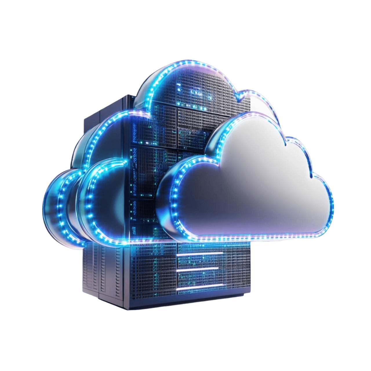 Cloud Computing Server Digital Data Storage Network Infrastructure