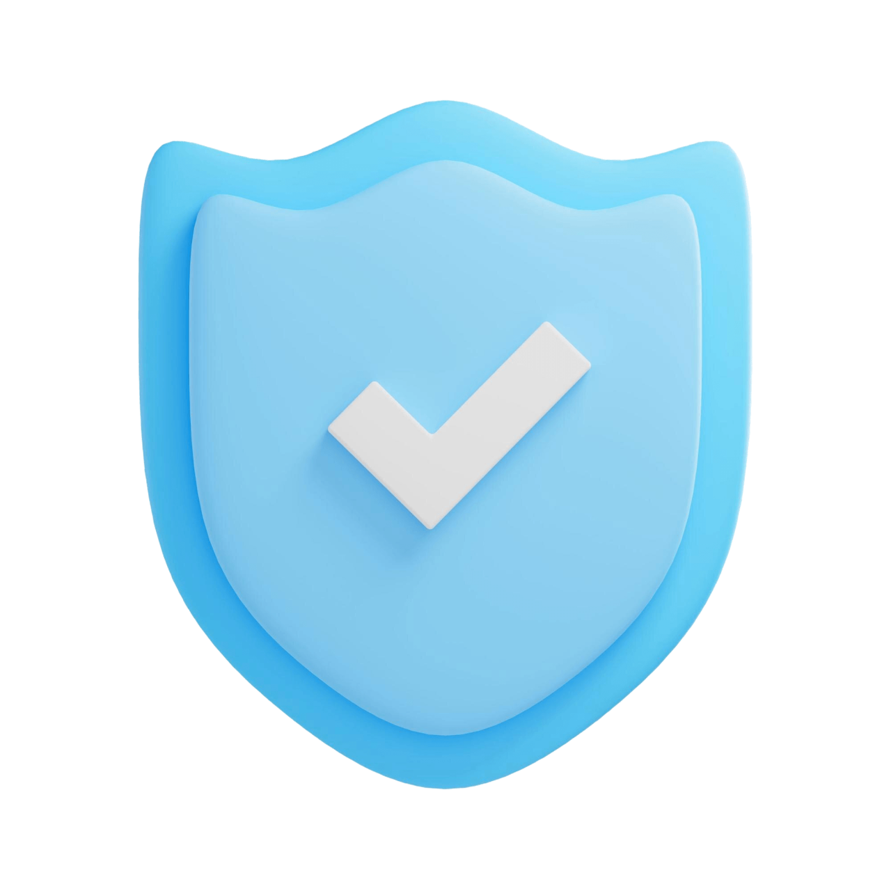 Correct Badge 3D Illustration