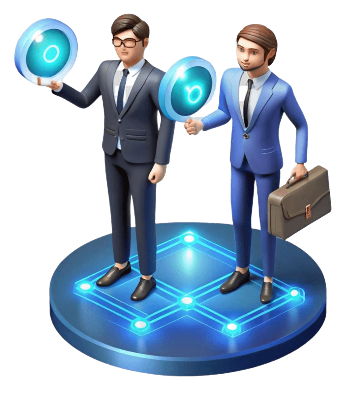 Digital Asset Collaboration Secure Network Business Partnership E1756115015516