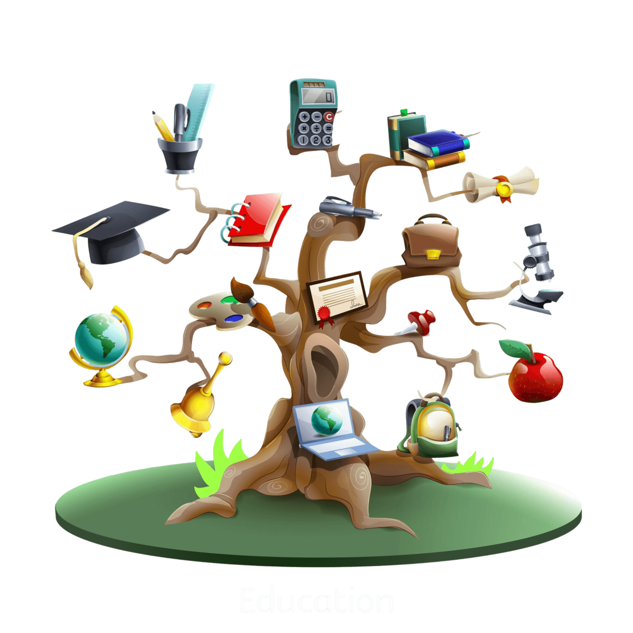 Education Tree Concept