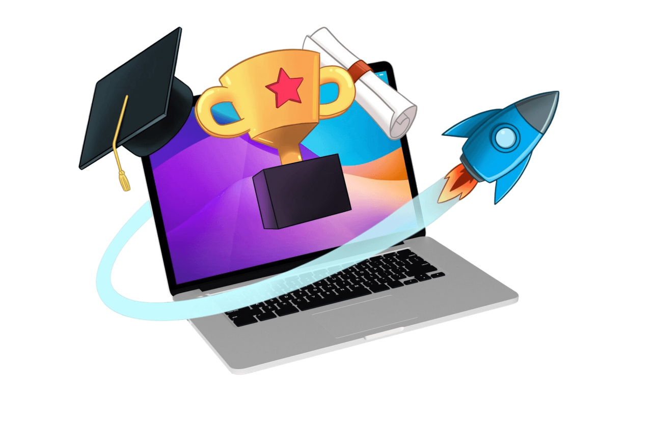 Gamification Creative Collage Concept