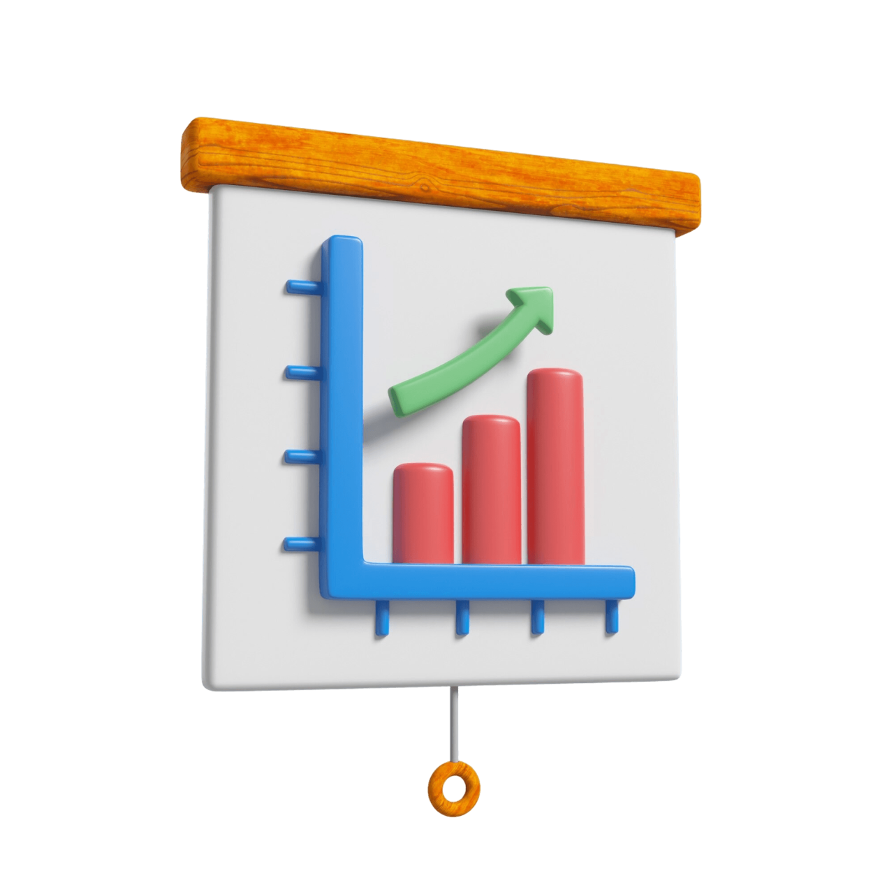 Infographic Elements Three Dimensional Icon