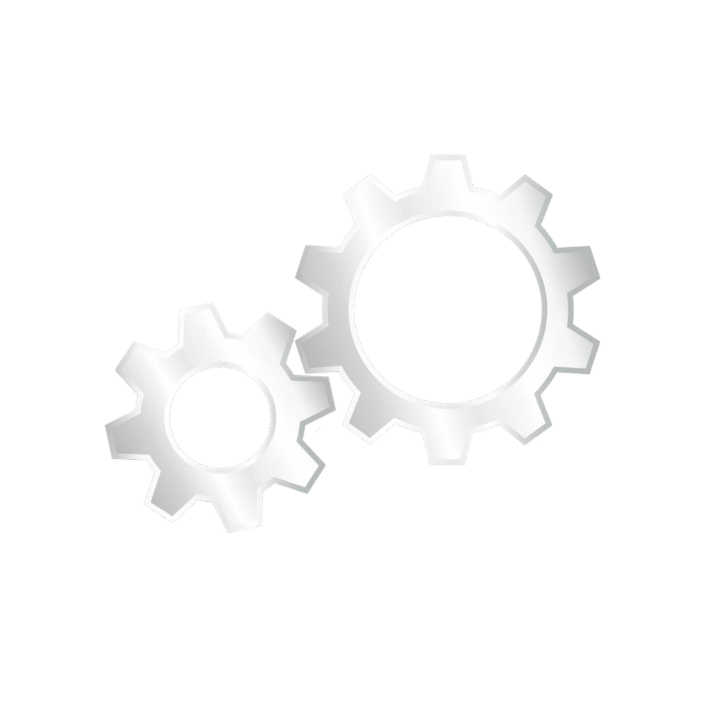 Interlocking Gears 3D Rendered View