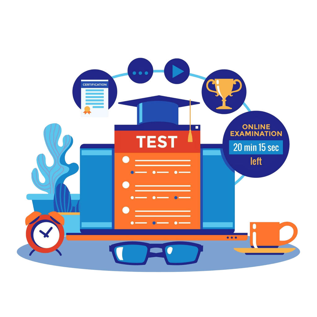 Online Certification Concept