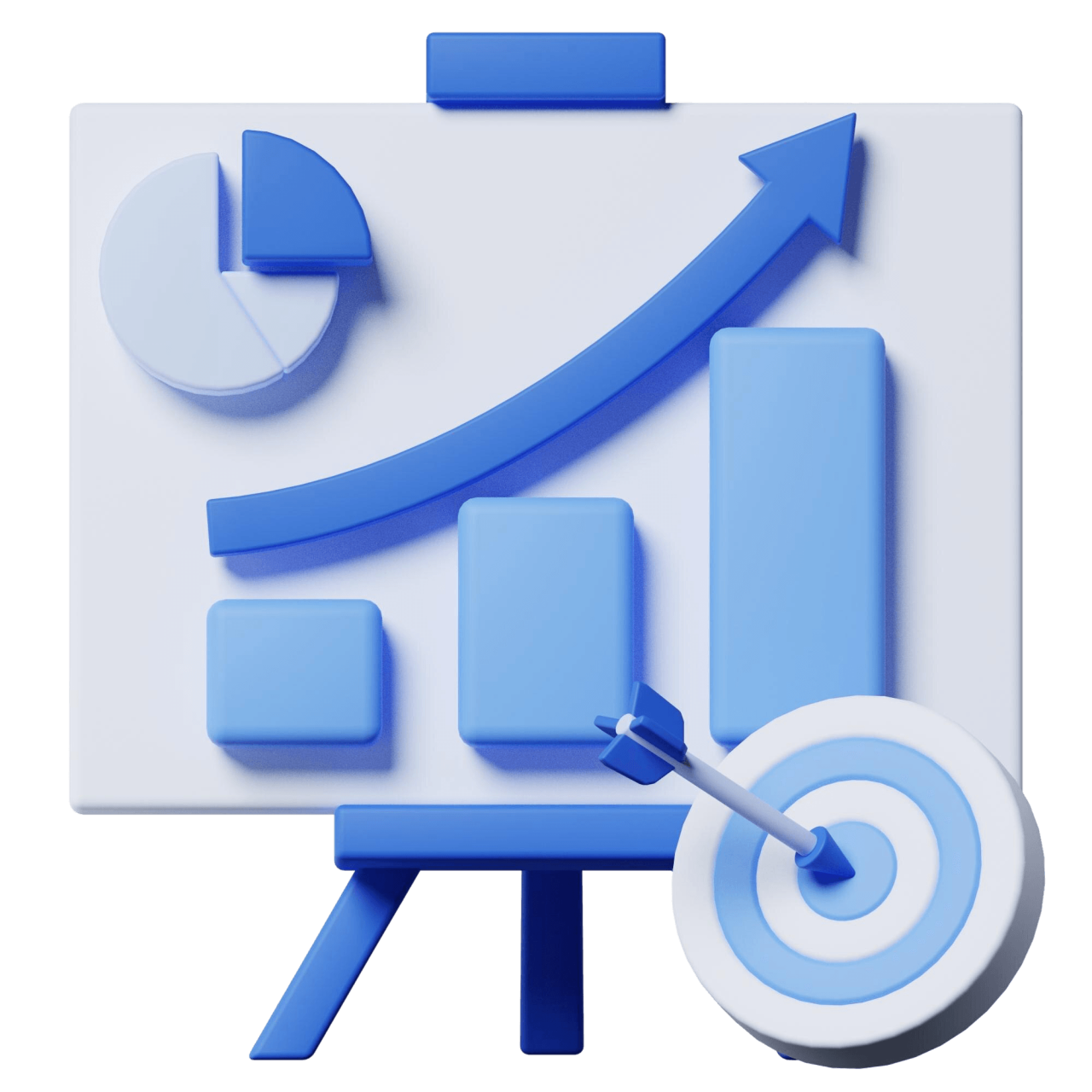 Presentation Data Report Analysis Business Start Up 3D