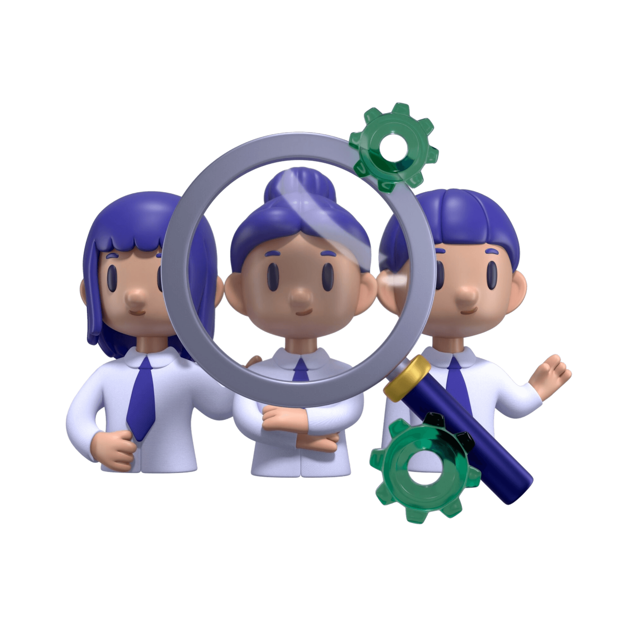 Teamwork Analysis With Magnifying Glass