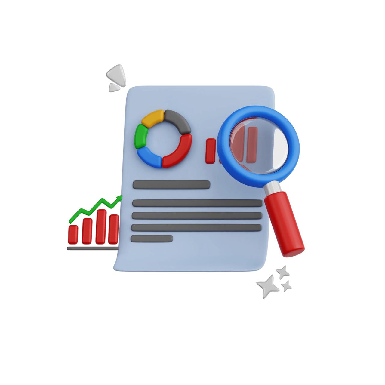 3D Illustration Strategic Market Research Informed Decisions 1
