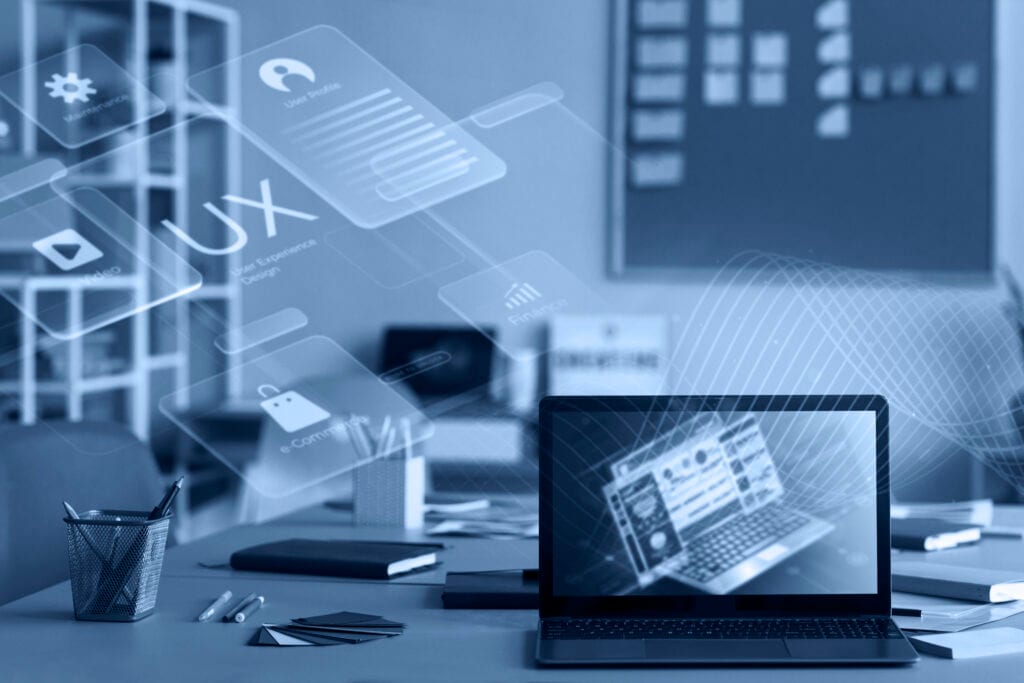 Person Working Html Computer